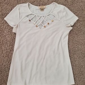 Diana Belle - White Blouse (size S)